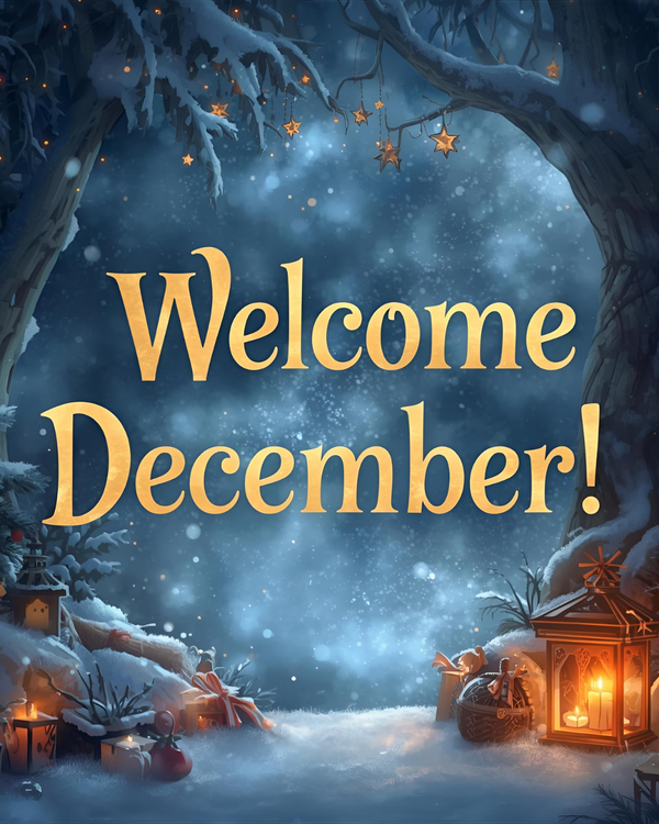 ❄️ Welcome December! ❄️