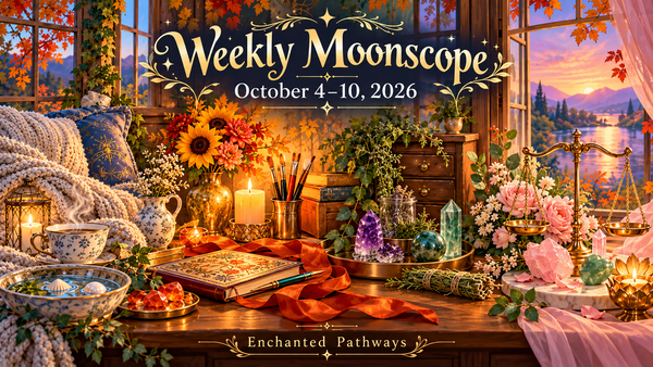 Weekly Moonscope: 🍁 October 4–10, 2026 — Clear the Clutter, Keep the Spark