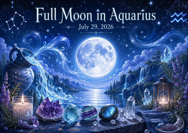 🌕 Full Moon in Aquarius | July 29, 2026