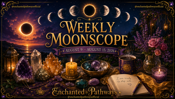 🌙 Weekly Moonscope: August 9–15, 2026