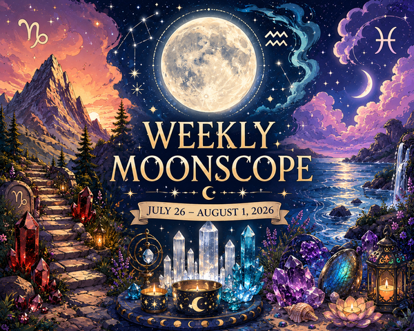 🌕 Weekly Moonscope: July 26 – August 1, 2026
