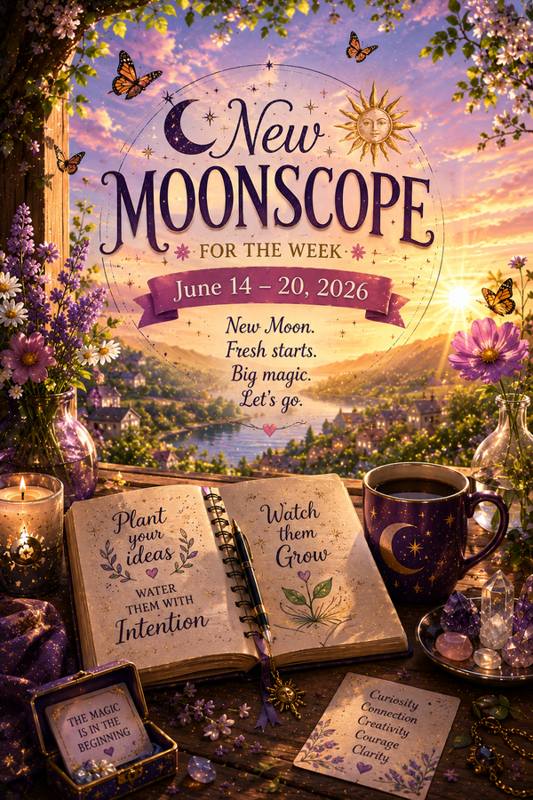 🌑 Weekly Moonscope | June 14 – 20, 2026