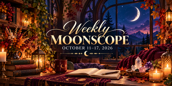 🌙 Weekly Moonscope: October 11–17, 2026 🎃 🍁