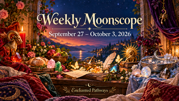 Weekly Moonscope: September 27 – October 3, 2026
