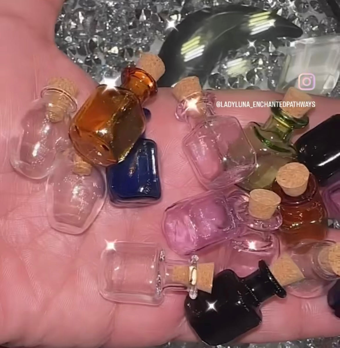 Enchanted Mini Potion Bottles – Store Dreams & Magical Energy-ENCHANTED PATHWAYS
