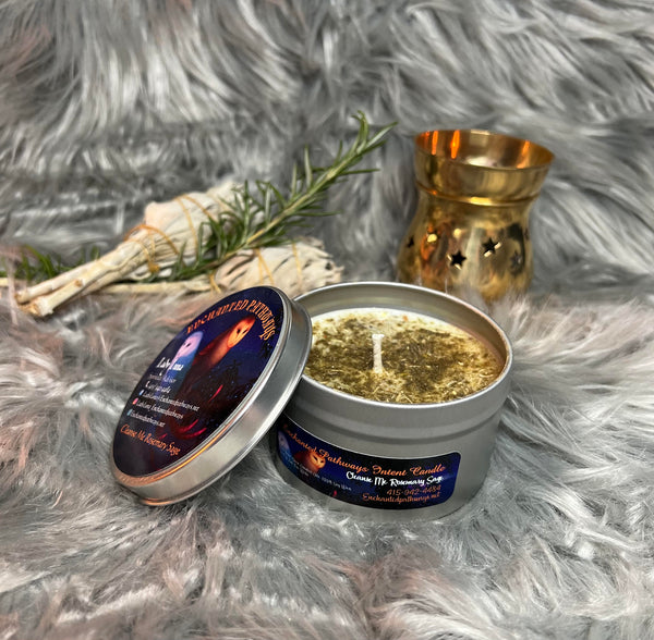 Cleanse Me Rosemary Sage Intent Candle
