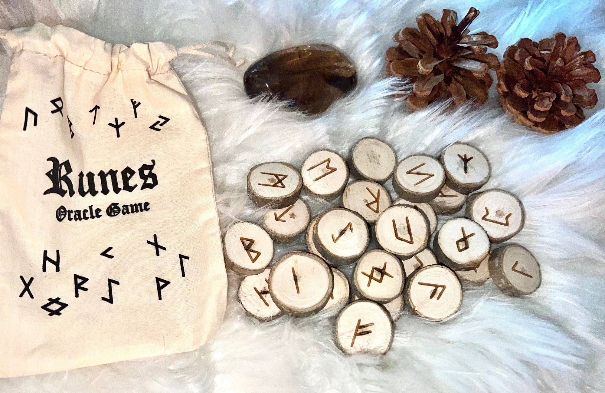 Pathway Rune Wooden Runes for Divination & Guidance | Enchanted Pathways